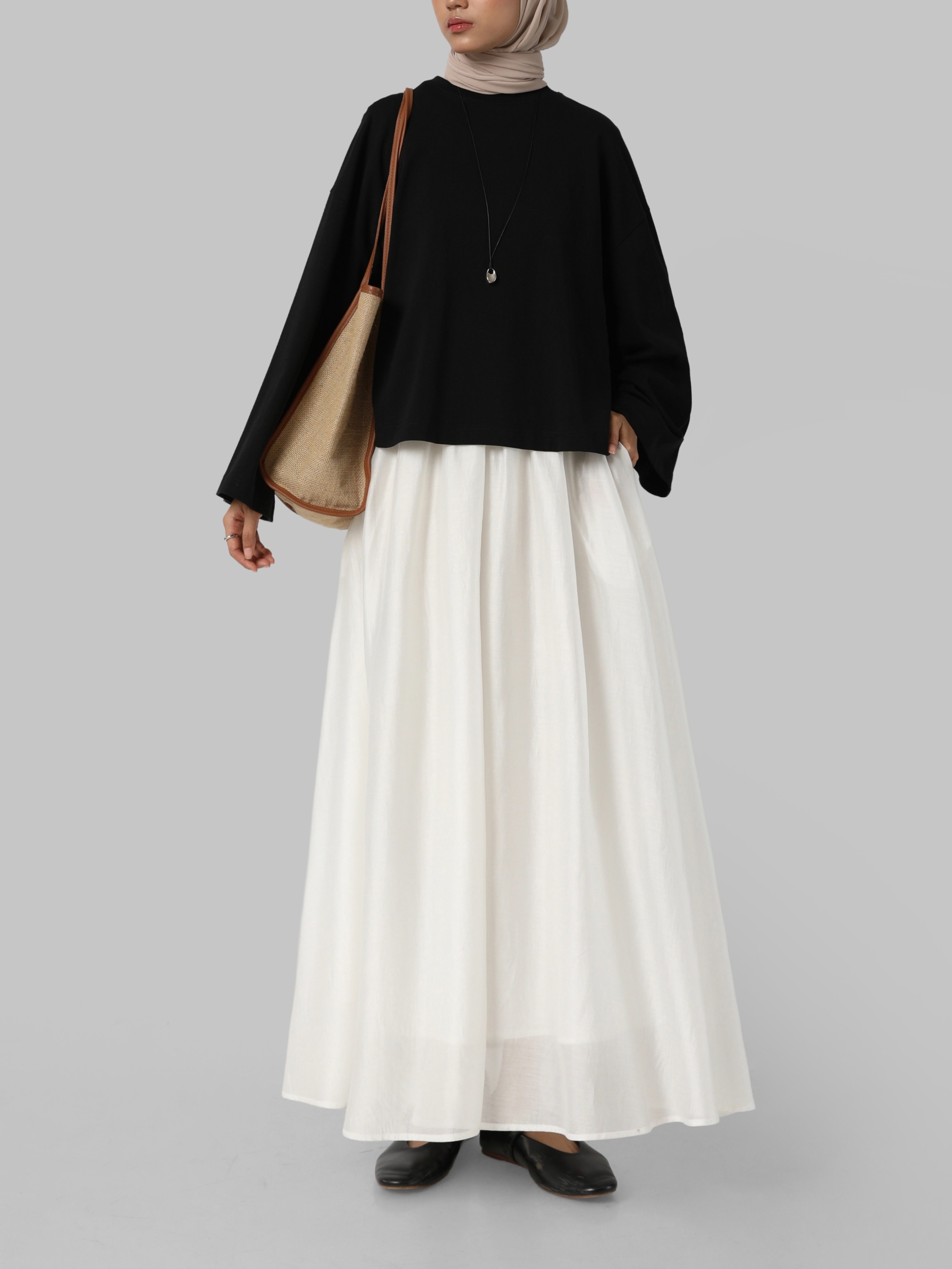 Sabamodest Glassy Tencel Skirt