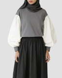 SALE Sabamodest Poplin Puff T-Shirt