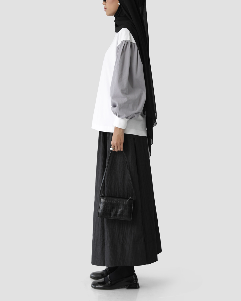 SALE Sabamodest Poplin Puff T-Shirt