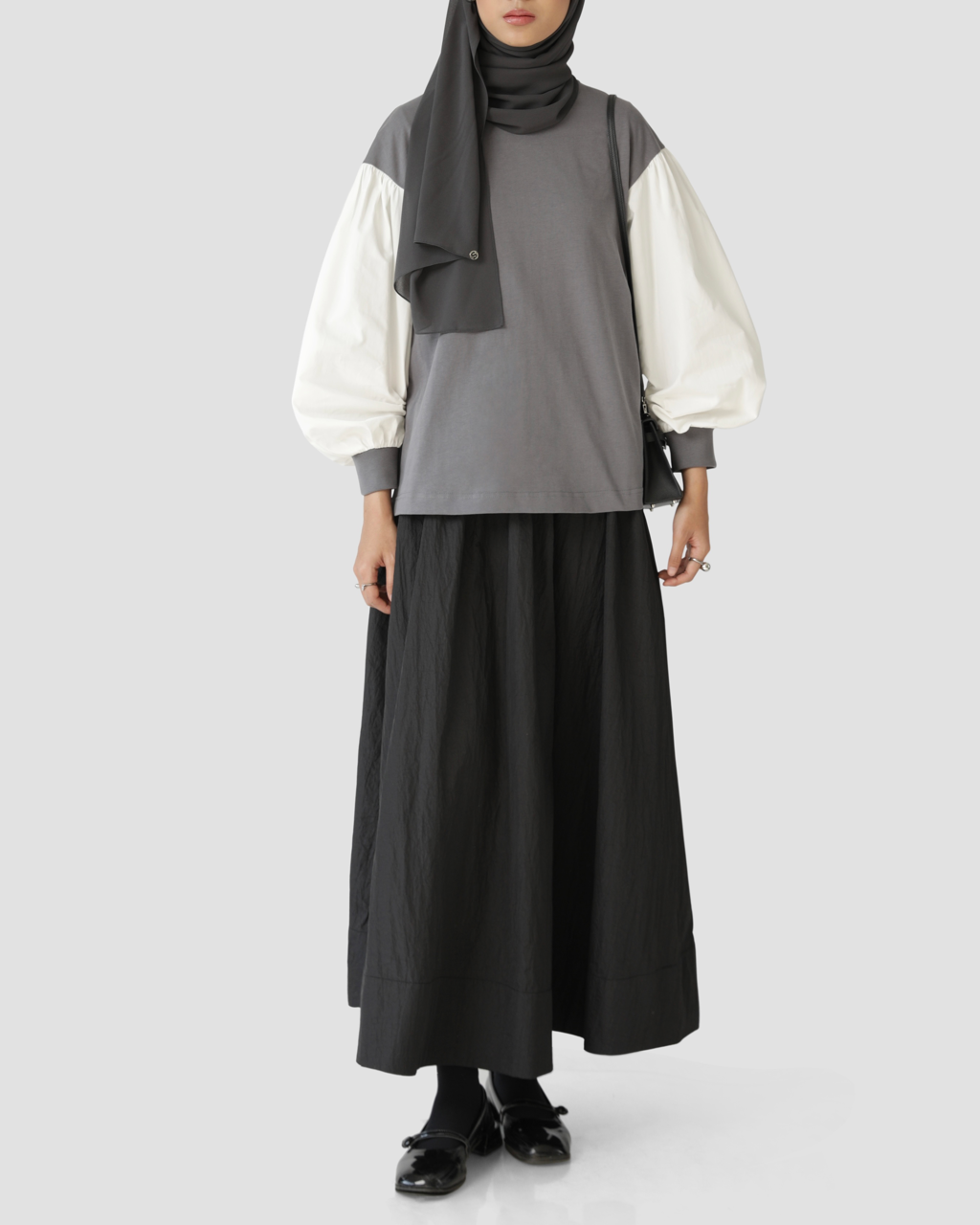 SALE Sabamodest Poplin Puff T-Shirt