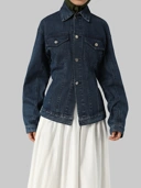 Sabamodest Slim Waist Denim Jacket
