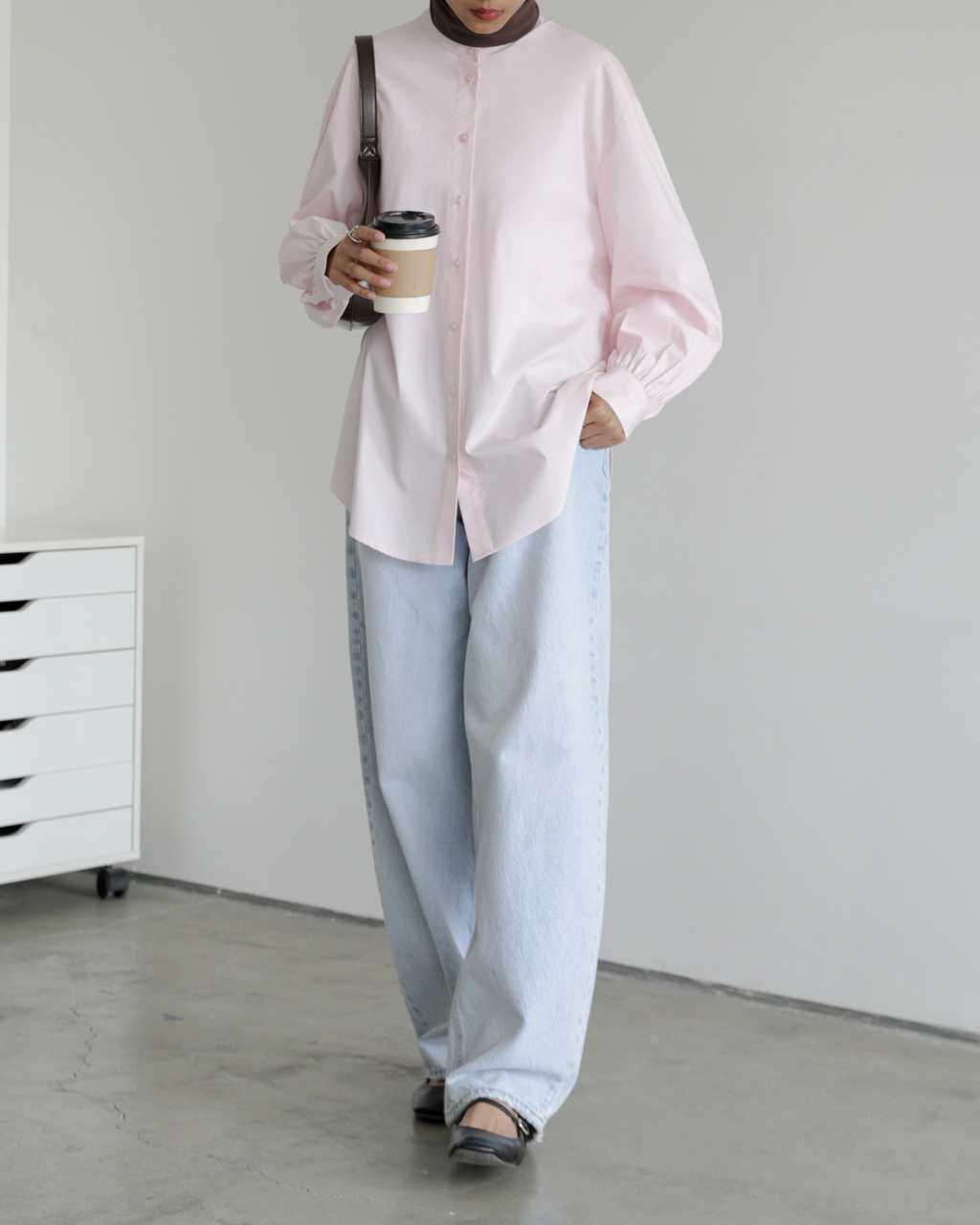 SALE Sabamodest Puff Sleeve Shirt
