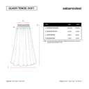 Sabamodest Glassy Tencel Skirt