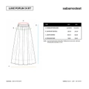 Sabamodest Luxe Poplin Skirt