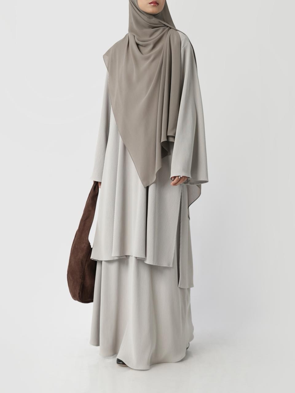 Sabamodest Long Melayu Pleats Set