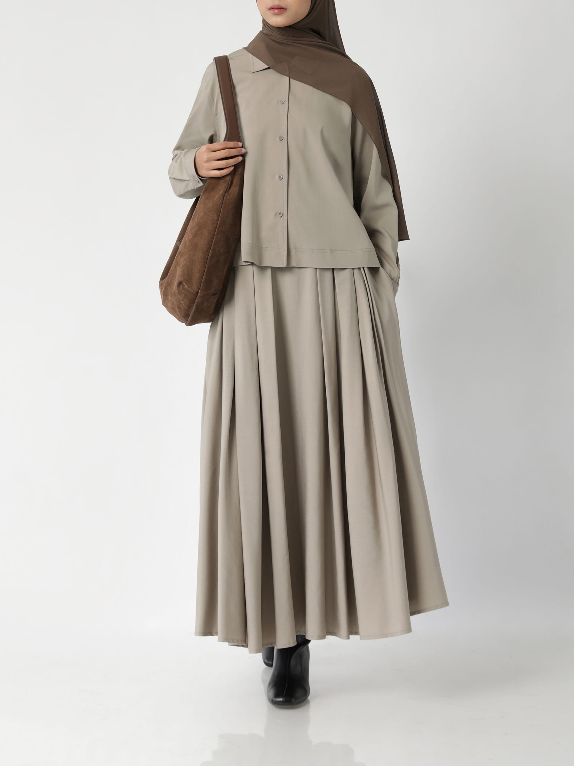 Sabamodest Modal Shirt & Modal Skirt