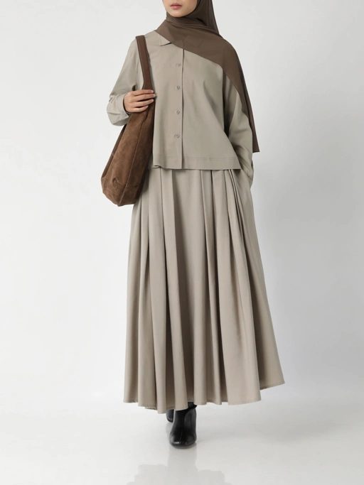 Image of Sabamodest Modal Shirt & Modal Skirt