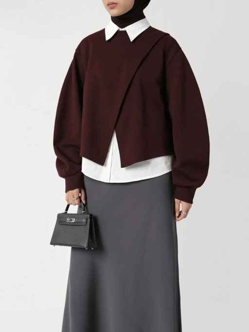 Image of Sabamodest Petal Sweatshirt & Sleeveless Inner