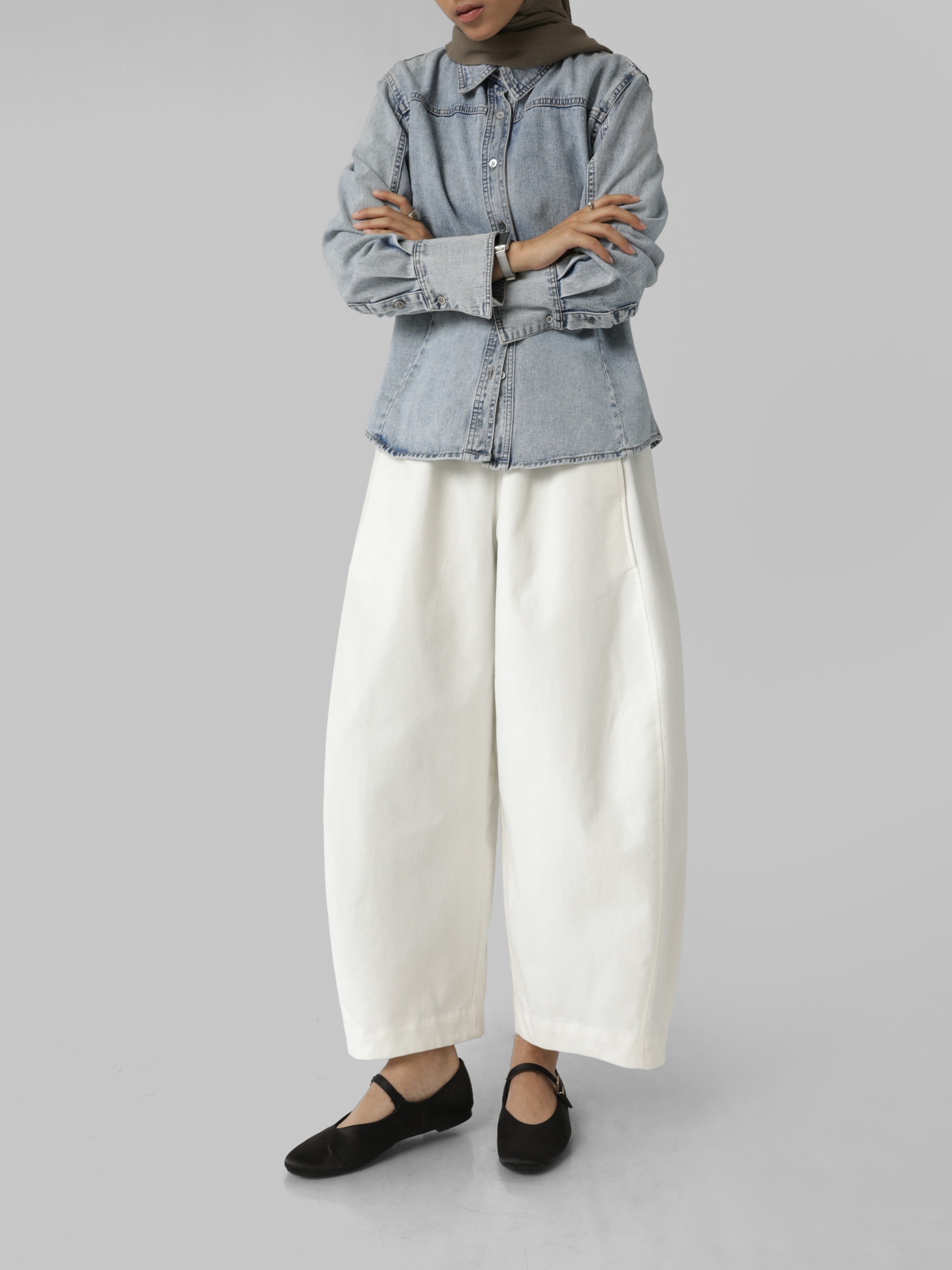 Sabamodest Cotton Baggy Pants