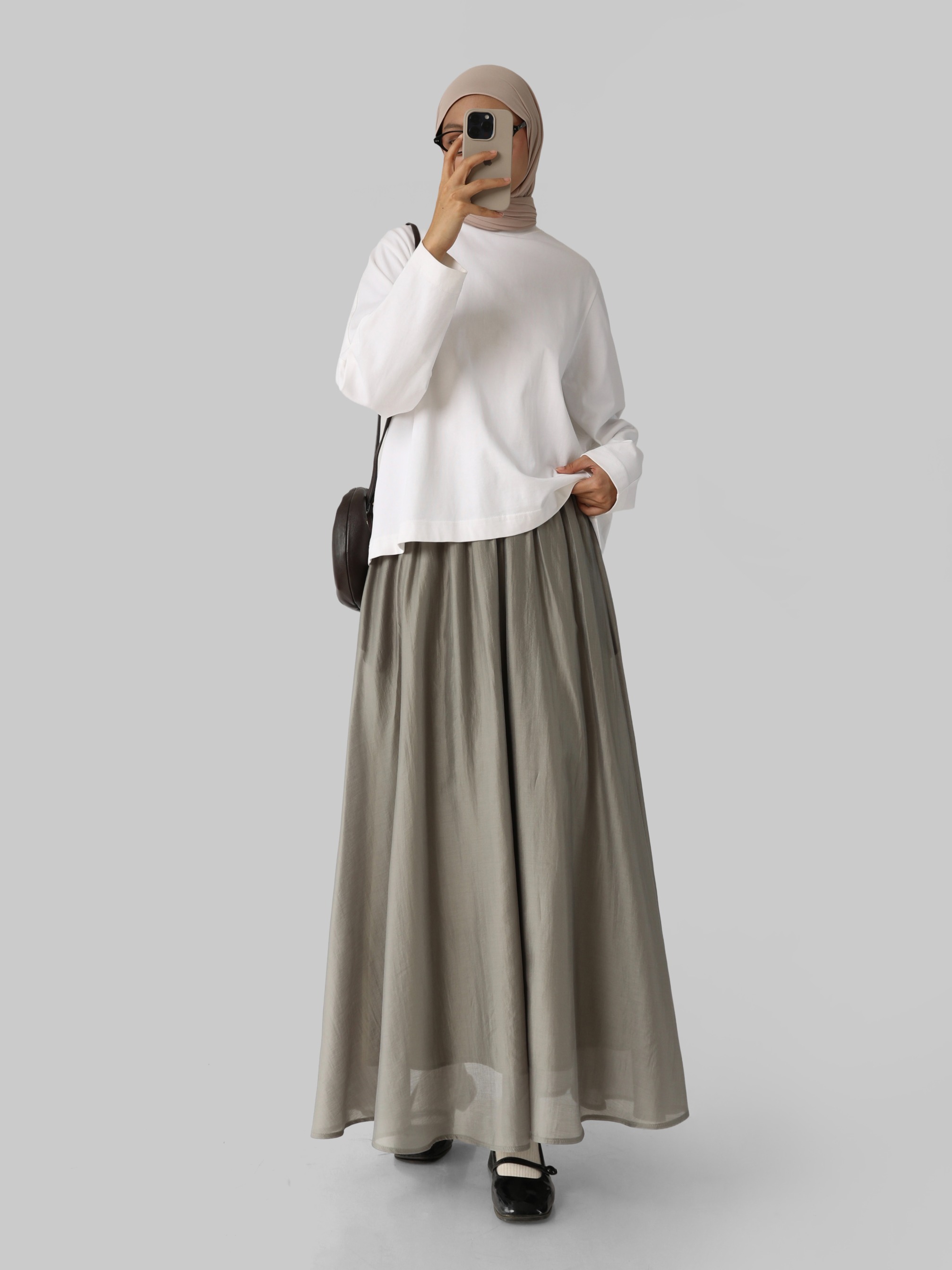 Sabamodest Glassy Tencel Skirt