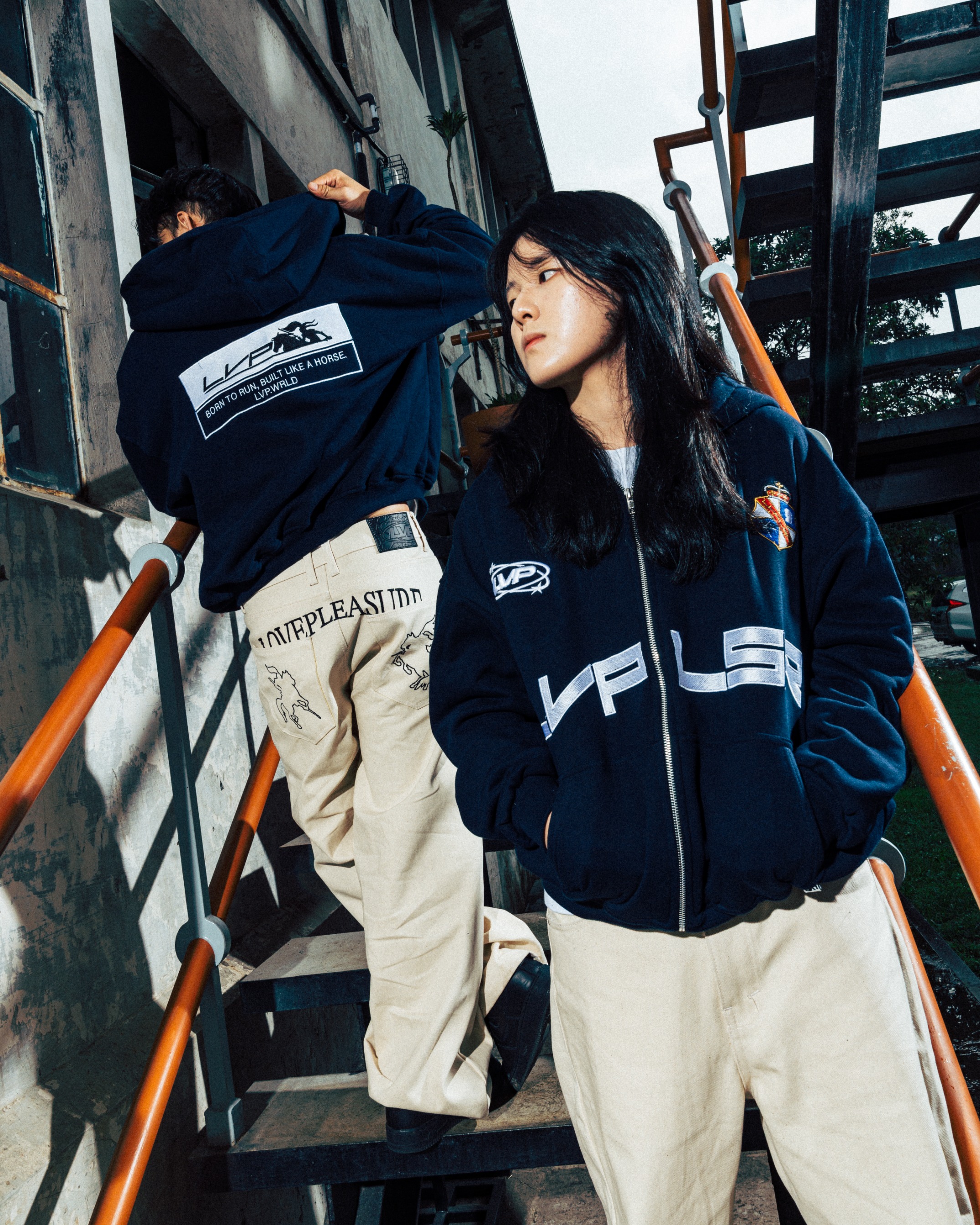 LVP - Baggy Jeans - Utility Pants