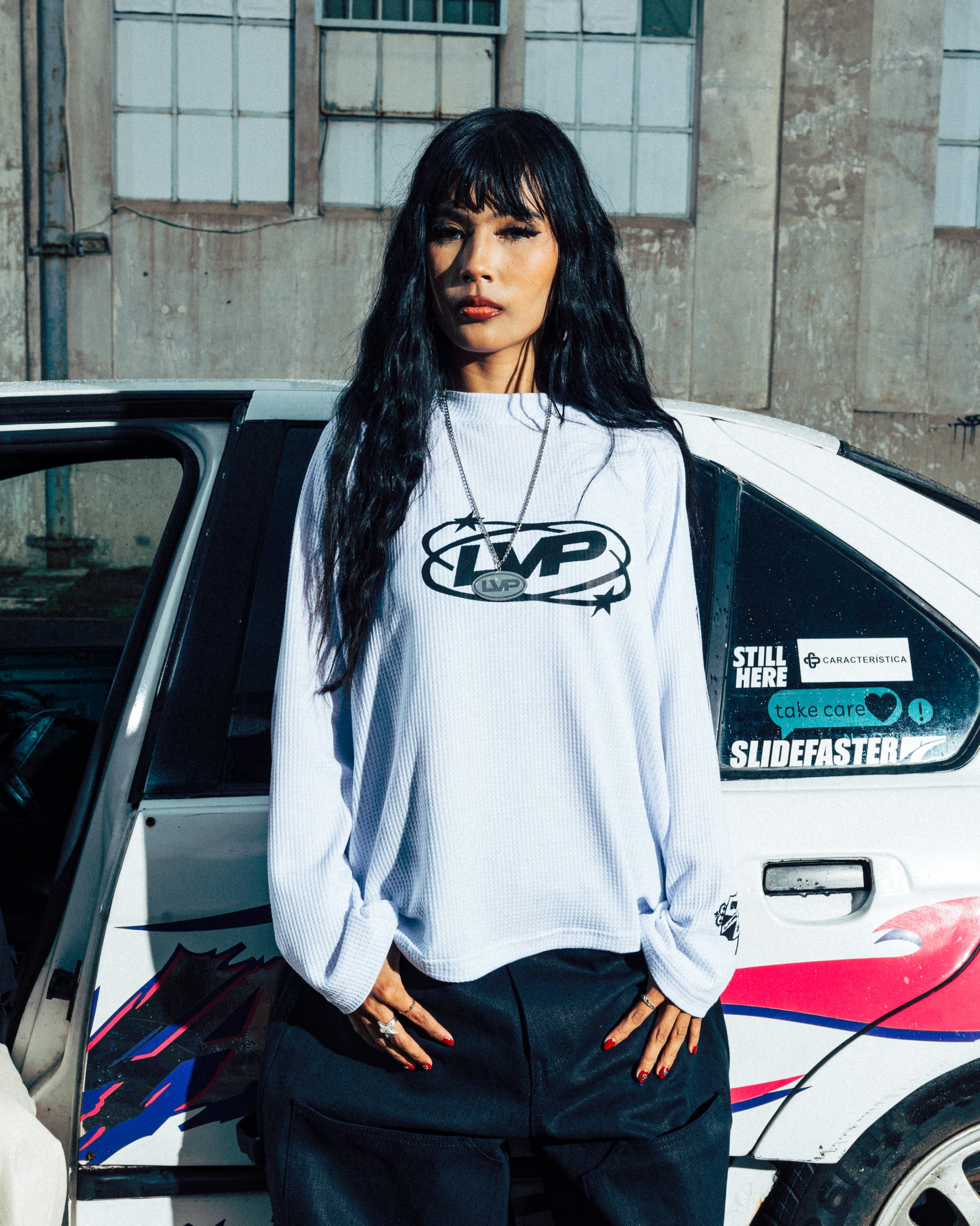 LVP - Longsleeve Waffle - Grid