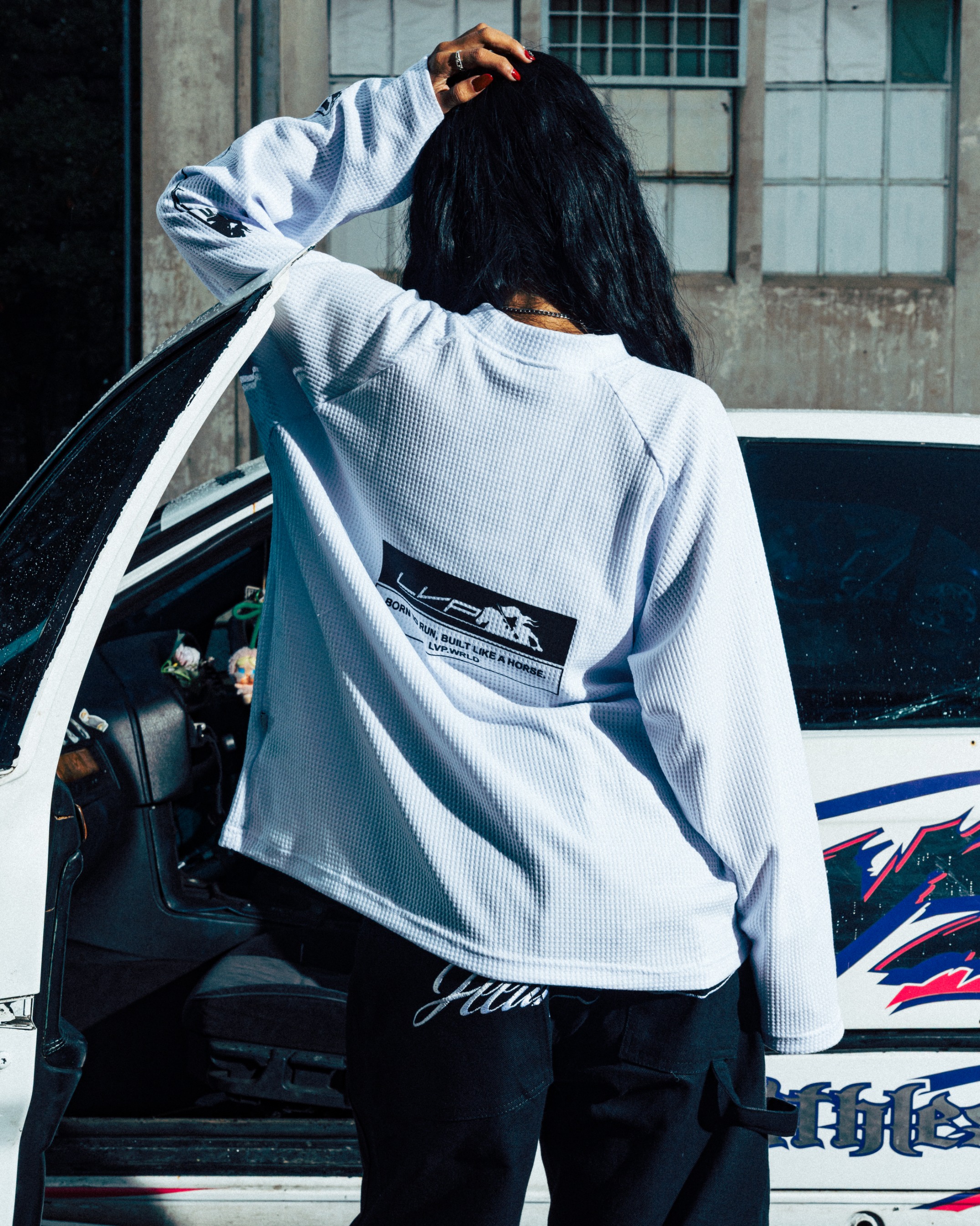 LVP - Longsleeve Waffle - Grid