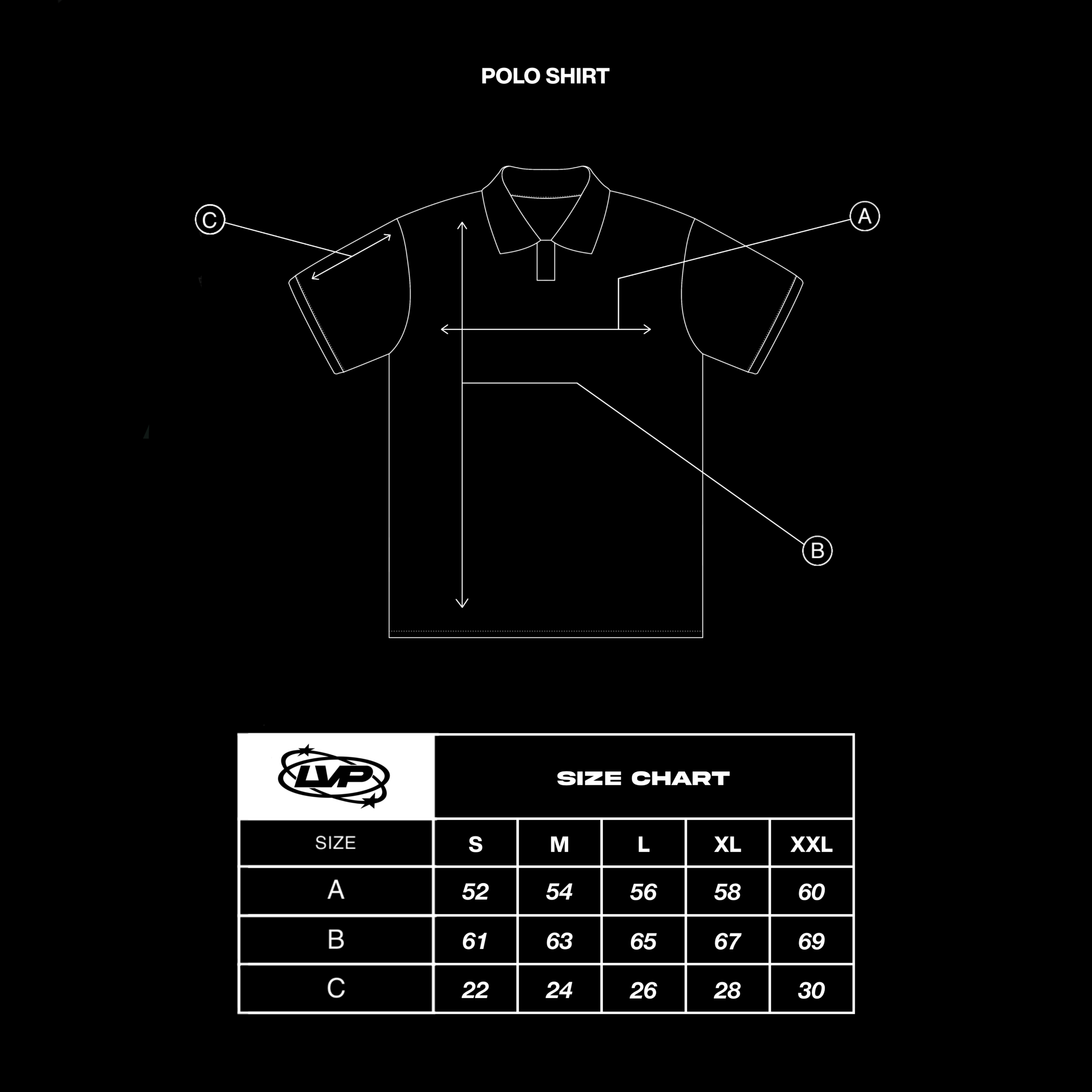 LVP - Polo Shirt - Black Velocity