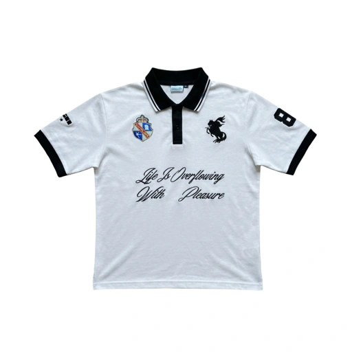 Image of LVP - Polo Shirt - White Velocity