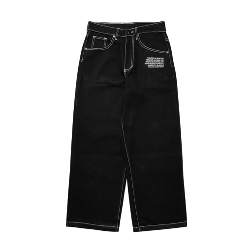 Image of LVP - Baggy Jeans - Black Twill