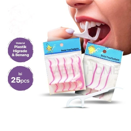 Image of Tusuk Benang Gigi Dental Floss Isi 25pcs