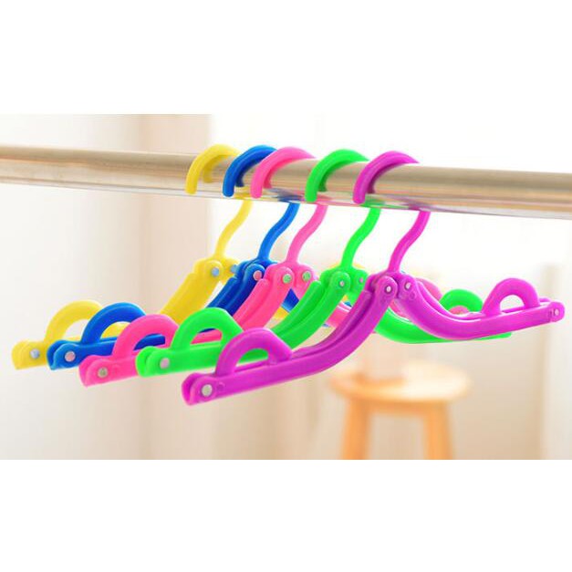 Hanger Jemuran Pakaian Lipat Praktis Untuk Travel