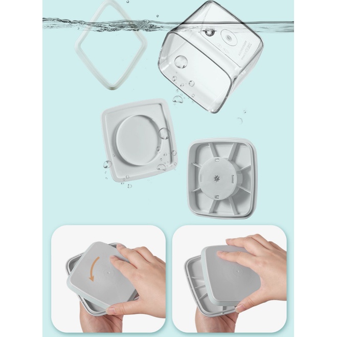 Ankou - Toples Susu Bubuk / Makanan Air Tight 2300ml