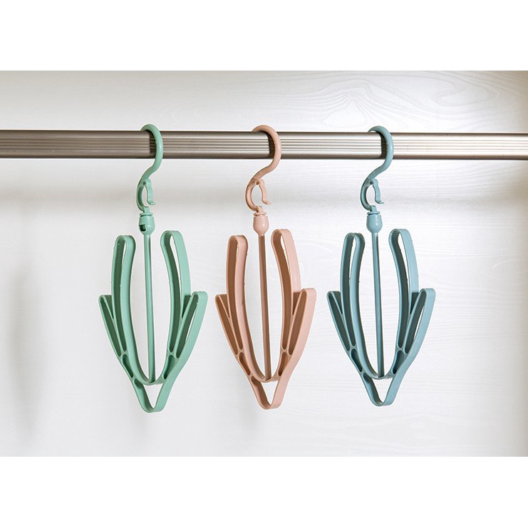Hanger Gantungan Sepatu Jemuran Hiljab Serbaguna - Warna Random
