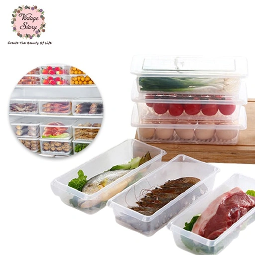 Image of  Toples Bening Tempat Penyimpanan Daging Seafood Sayur Buah Serbaguna