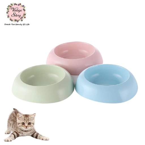 Image of  Tempat Makan Atau Minum Anjing Kucing Peliharaan Bentuk Telur 20x17x4.5cm