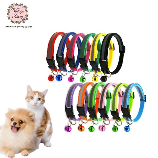 Kalung Tali Leher Kerincing Kucing Anjing Adjustable