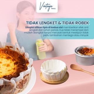 Kertas Air Fryer Alas Panggang Kue Pastry Baking Serbaguna Anti Lengket 1 Pack Isi 50pcs