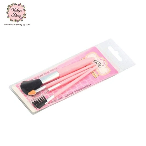 Image of  Alat  Make Up set 4 pcs  kuas brush masker wajah