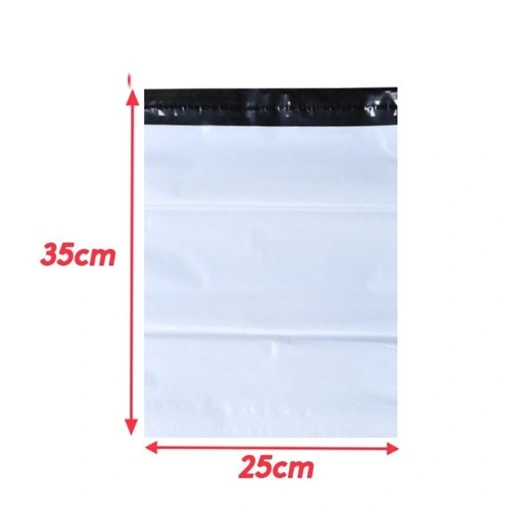 Image of Polymailer Plastik Packing 25x35 cm Putih (100pcs)