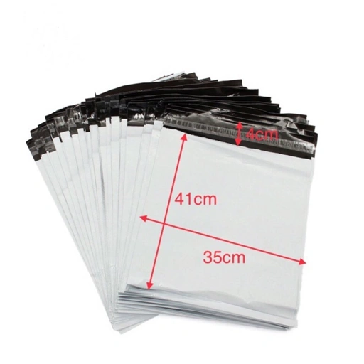 Image of Polymailer Plastik Packing Kemasan 35x45 cm Putih - Isi 100pcs