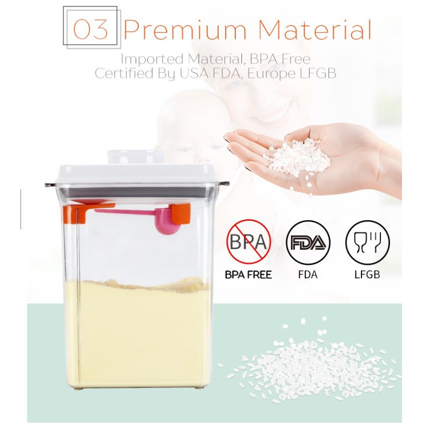 Ankou - Toples Susu Bubuk / Makanan Air Tight