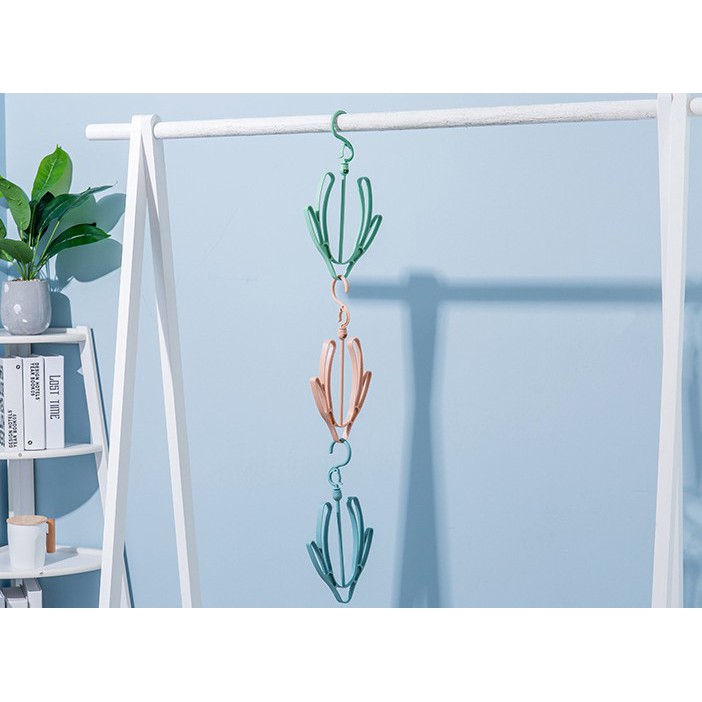 Hanger Gantungan Sepatu Jemuran Hiljab Serbaguna - Warna Random