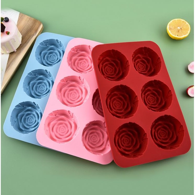 Loyang Muffin Cetakan Kue Bolu Agar-Agar Cokelat Bahan Silikon Food Grade Anti Lengket Tahan Panas Hingga 230°C