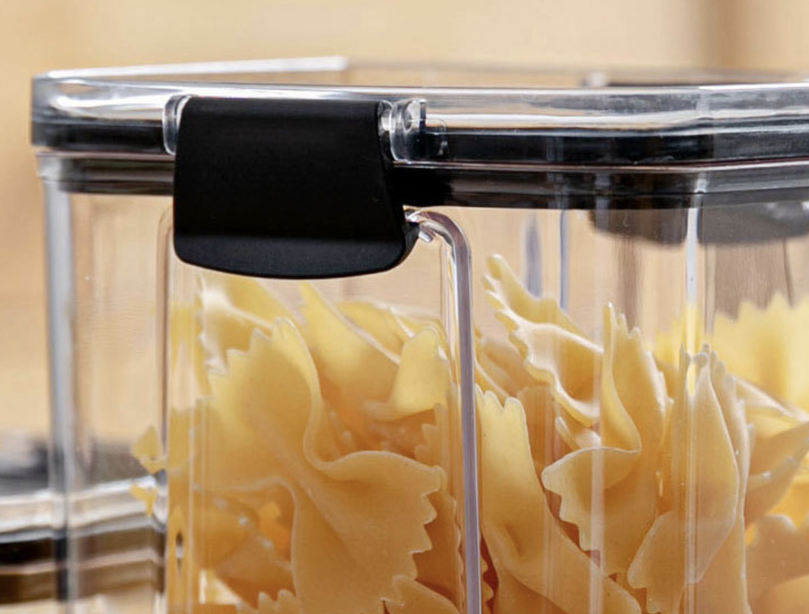 Toples Tempat Kue Kering Lebaran Plastik Bening Food Grade Per Set 460ml