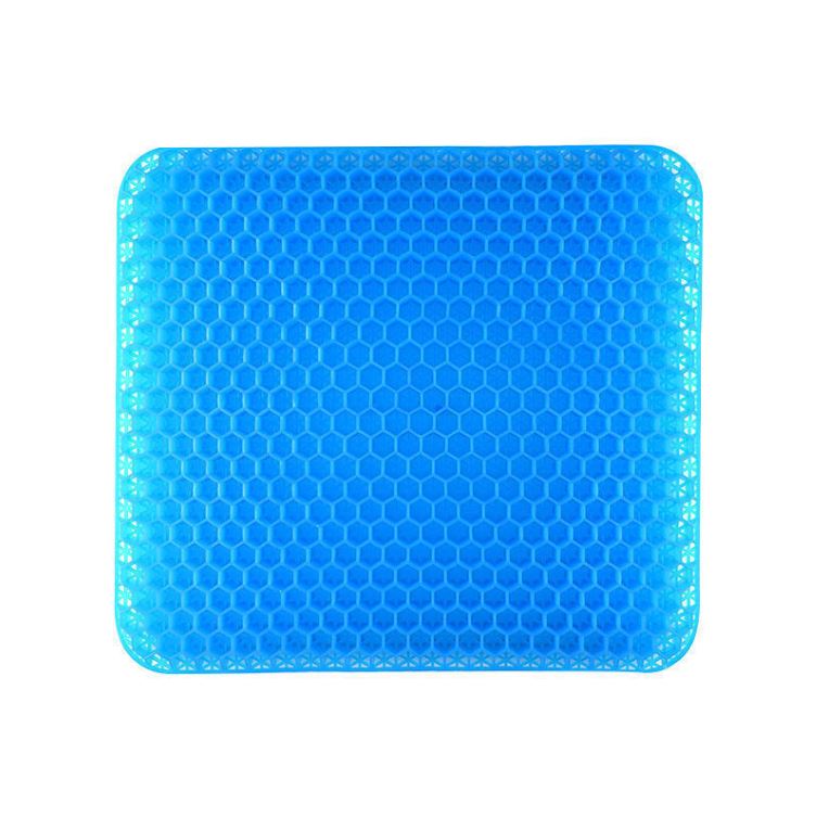 Bantal Alas Duduk Kursi Mobil Lantai Silikon Gel Dingin Anti Panas Super Empuk Nyaman Serbaguna
