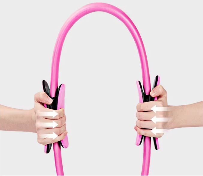 Pilates Ring Yoga Magic Circle Alat Bantu Olahraga Body Sport