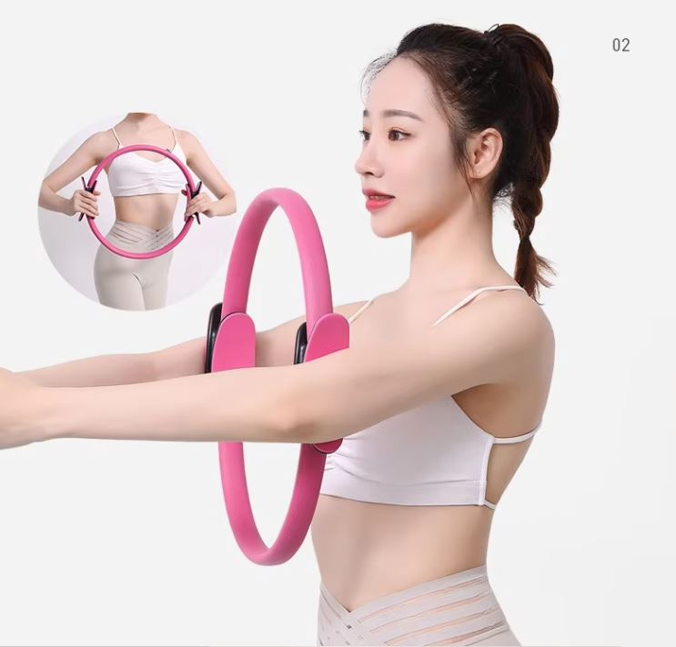 Pilates Ring Yoga Magic Circle Alat Bantu Olahraga Body Sport