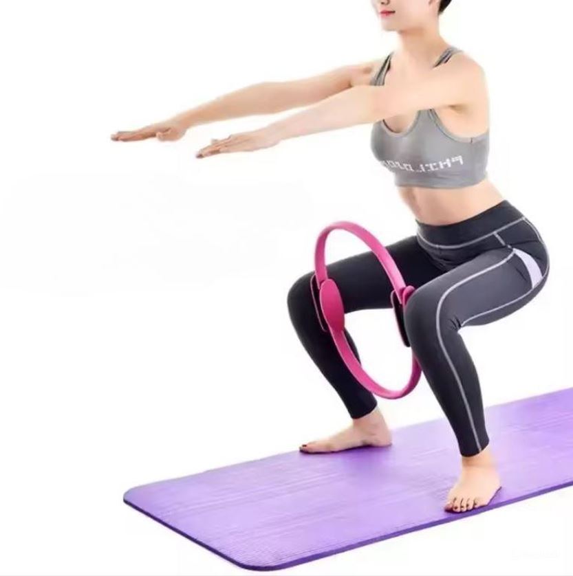 Pilates Ring Yoga Magic Circle Alat Bantu Olahraga Body Sport
