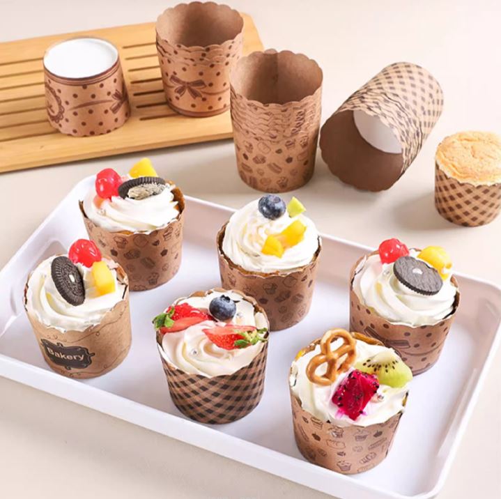 Kertas Muffin Paper Cup Cake Bolu Baking 1 Pack Isi 50pcs Diameter 6cm Dan 5cm
