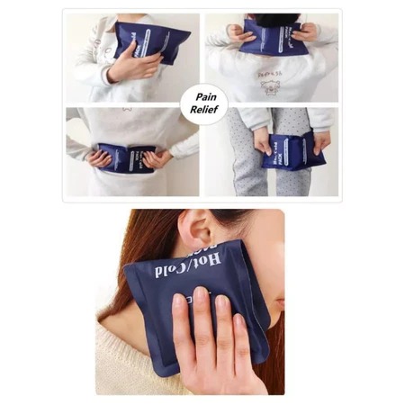 Hot Cold Gel Pack Reusable Kantong Kompres Panas Dingin Multifungsi untuk Tubuh & Olahraga