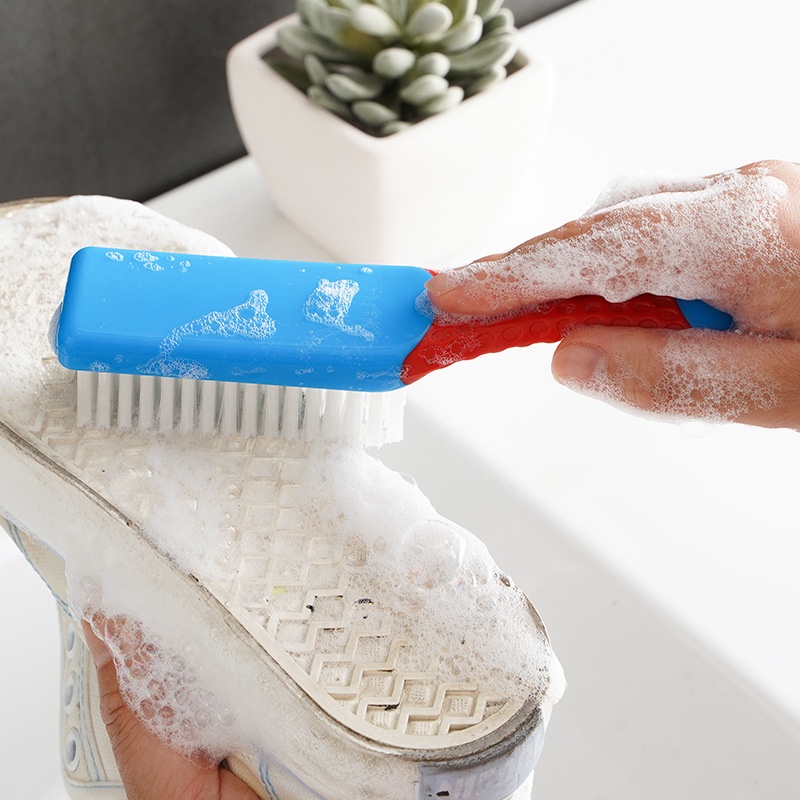 Sikat Gagang Serbaguna Cuci Wc Toilet Kamar Mandi Lantai Sepatu Multifungsi Brush