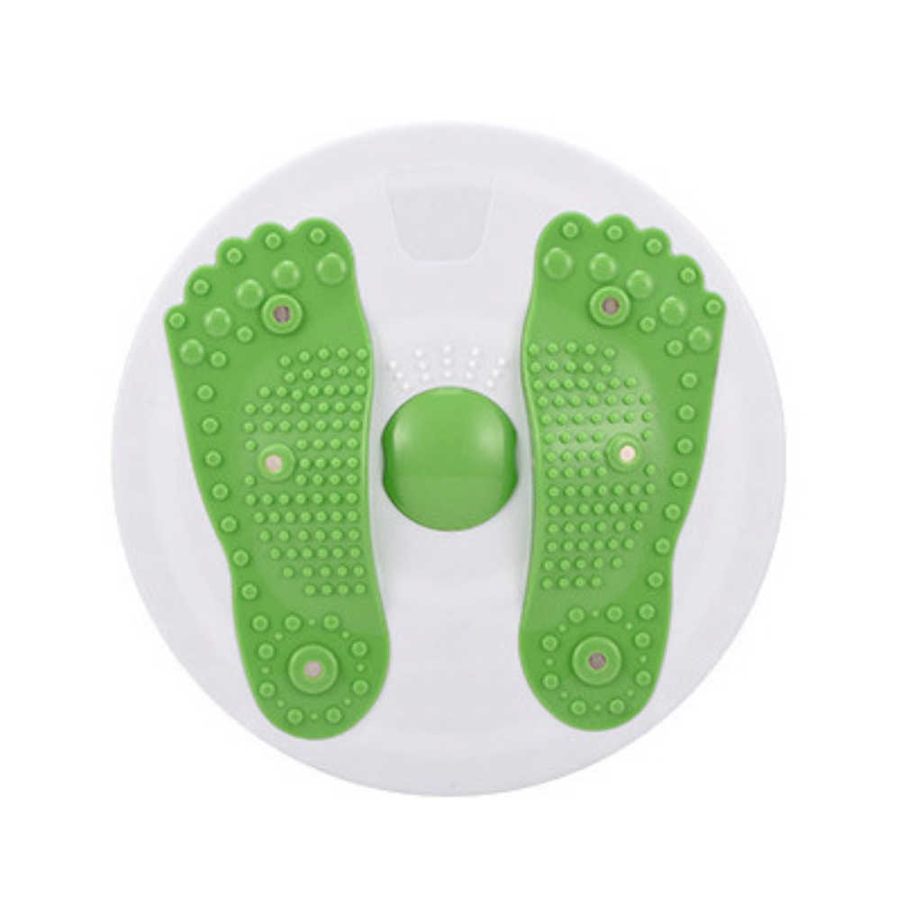 Alat Olahraga Papan Putar Pelangsing Tubuh Fitness Twisting Waist Disc Titik Refleksi Magnetik