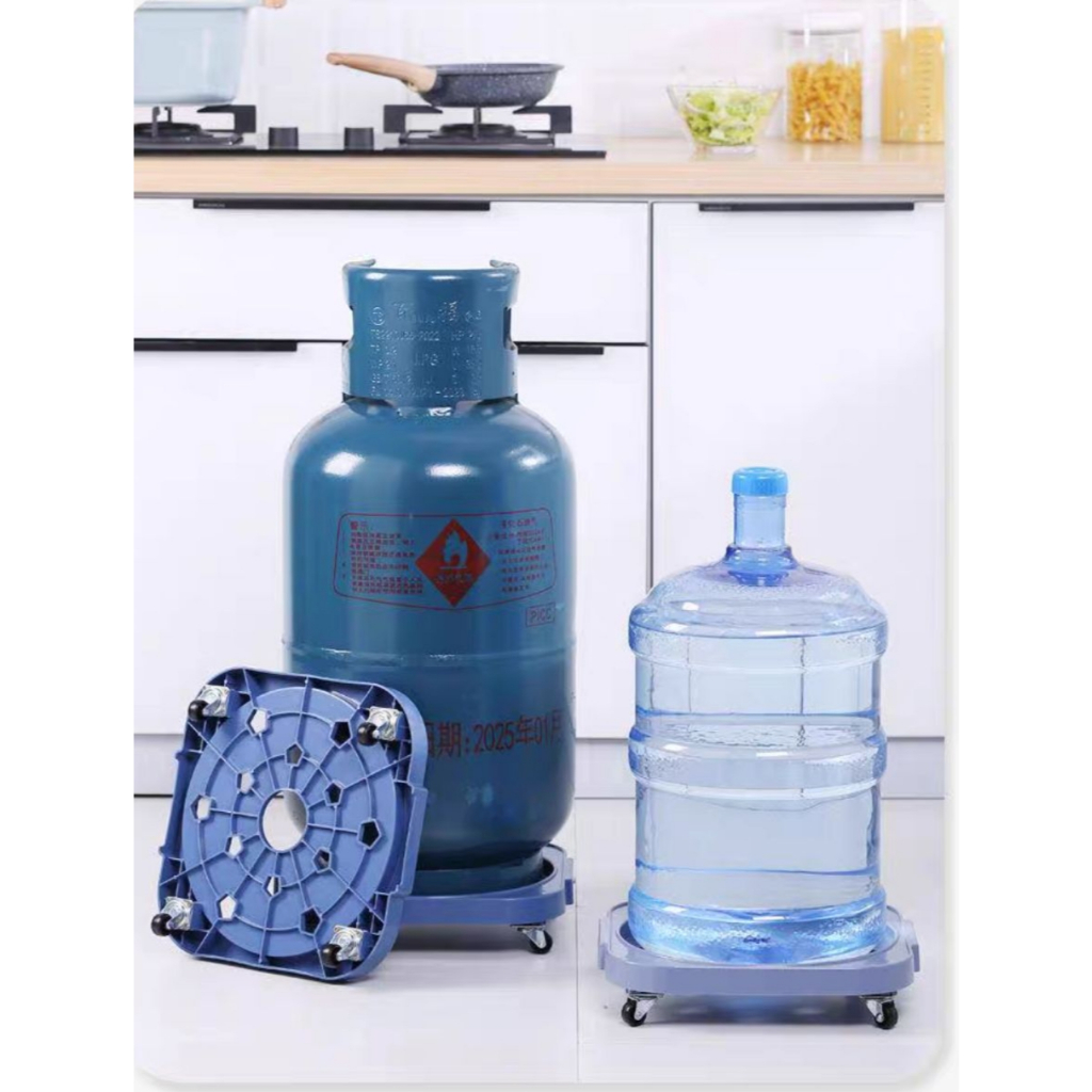 Tatakan Roda Tabung Gas & Galon Air Serbaguna 4 Roda Tahan 12kg