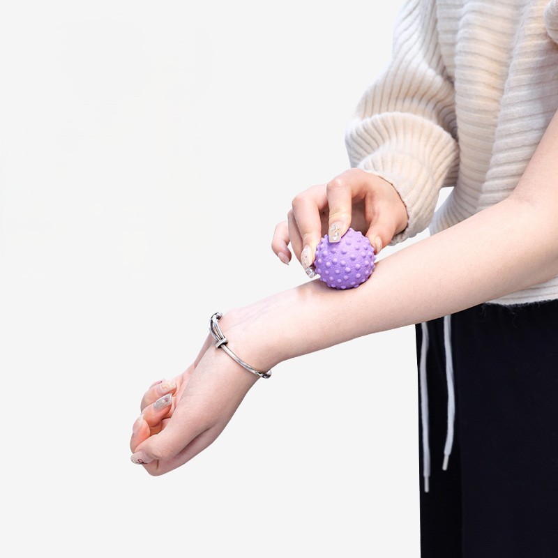 Bola Pijat 3D Massage Ball Terapi Relaksasi Otot Titik Akupresur 360° Kaki Tangan Punggung Bahu