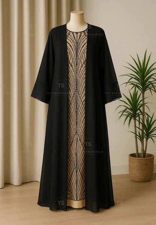 Image of ELIEZA HIJAB LONG DRESS