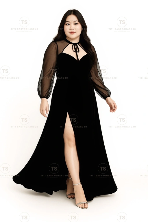 Image of Secret Dress Long