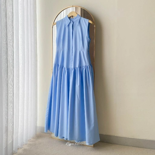 Image of LUCIA DRESS TANPA LENGAN