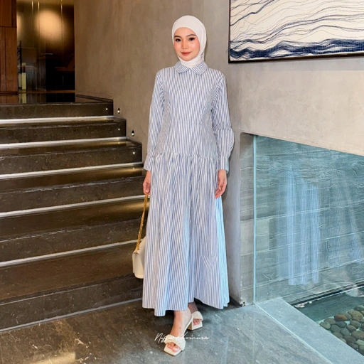 Image of LILY DRESS STRIPE