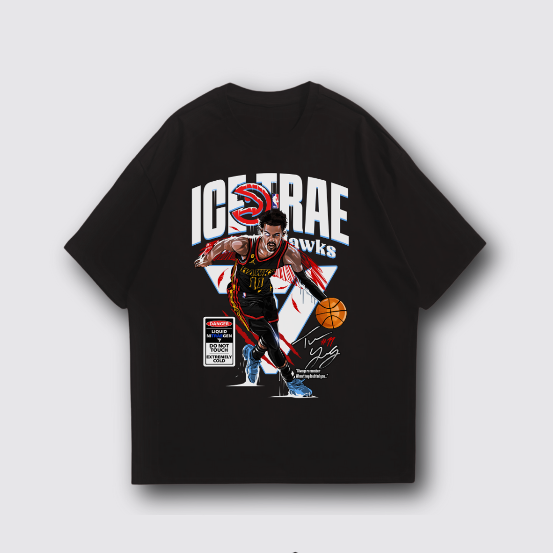 Oversized Boxy Tee - NBA Ice Trae